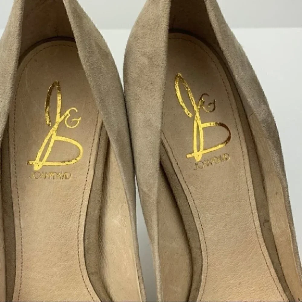 Joan & David heels 9 Dadelsa4 suede platforms